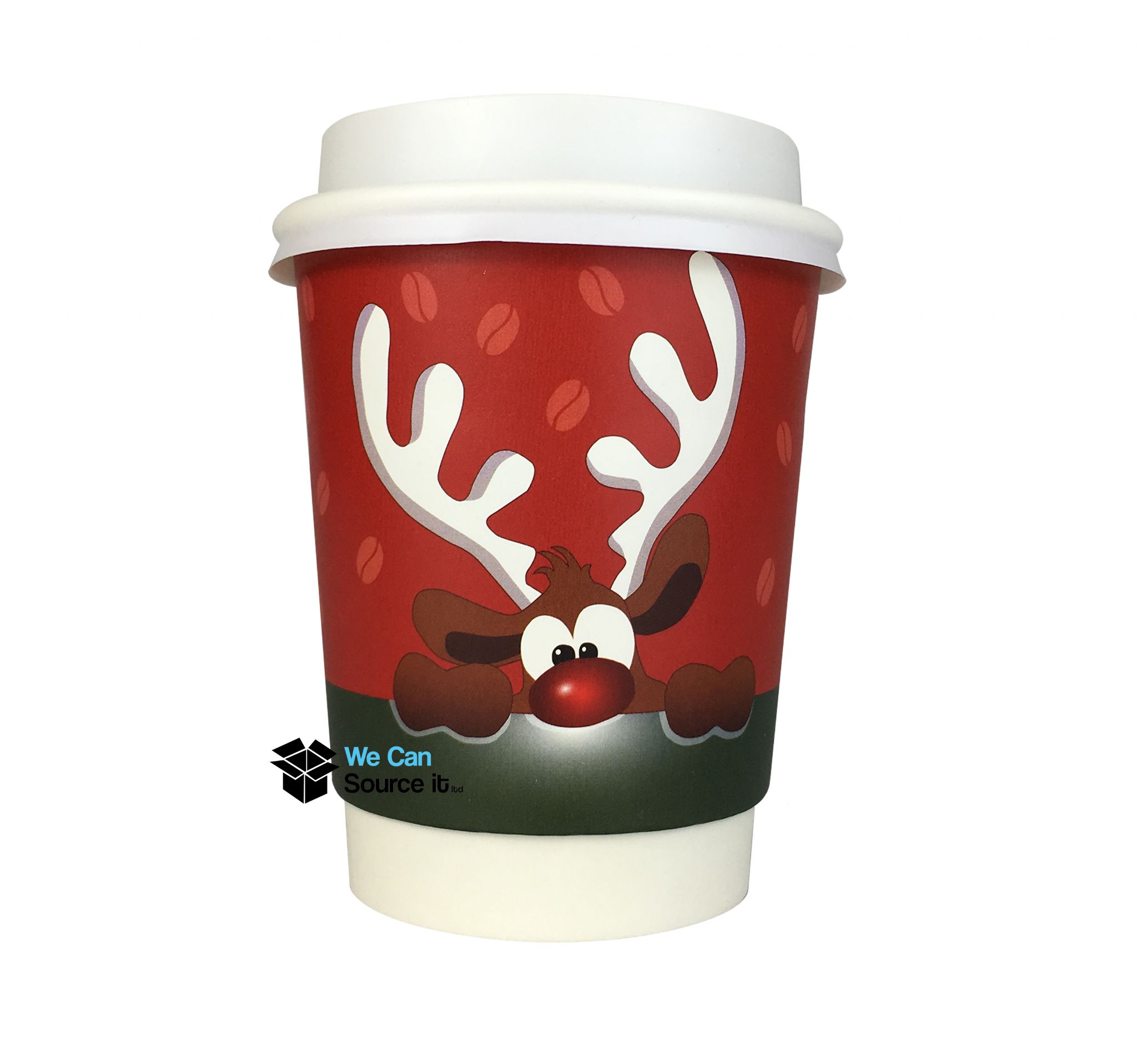 christmas paper cups with lids