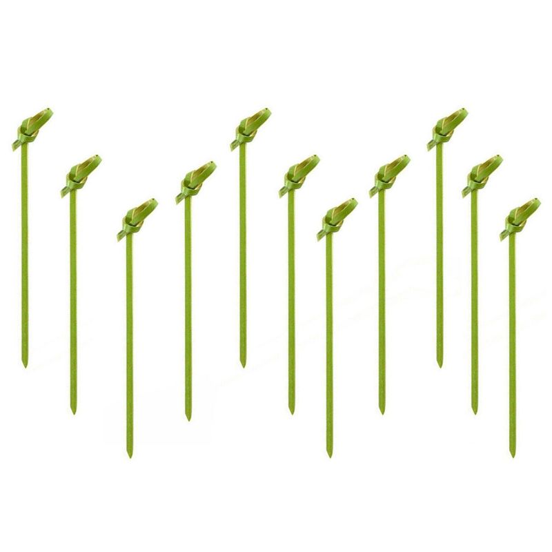 Bamboo Knot Skewers Twisted Ends Cocktail Picks(200pc) We Can Source It