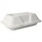 Bagasse 1 Compartment Takeaway Box