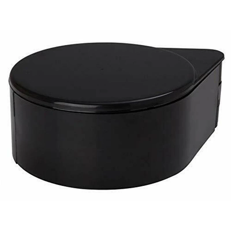 Cocktail Glass Rimmer for Salt Sugar Lime Folding Plastic Bar Dispenser Black 3 Cocktail Glass Rimmer for Salt Sugar Lime Folding Plastic Bar Dispenser Black - Image 3