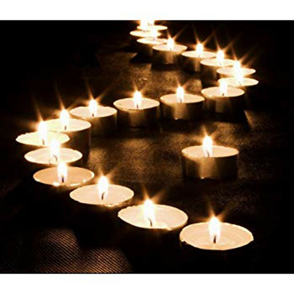 Jumbo 10 Hour Burn Unscented Tea Light Candles - EU Made 4 Jumbo 10 Hour Burn Unscented Tea Light Candles - EU Made - Image 4