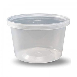 Round Microwaveable Food Containers