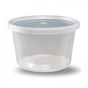 Round Microwaveable Food Containers