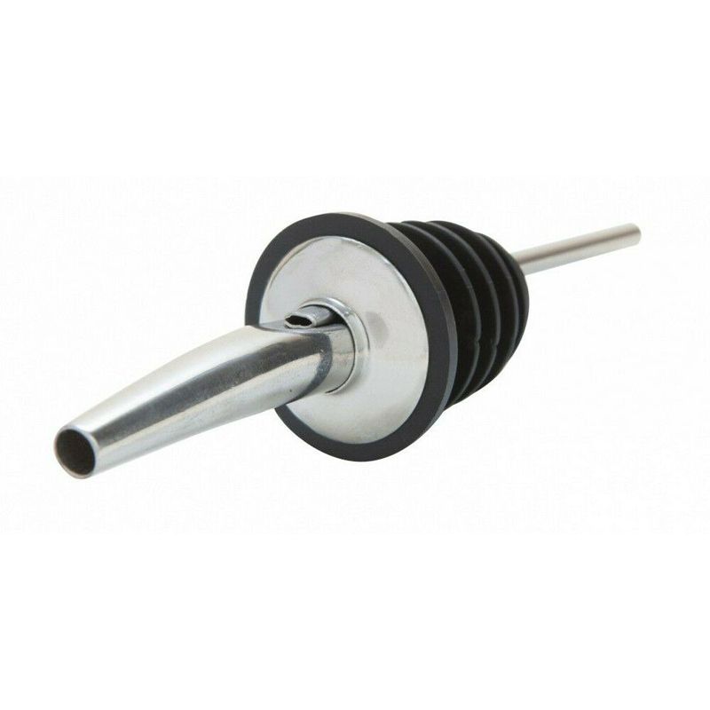 Stainless Steel FreeFlow Pourer Tapor Spirit Drink Olive Oil Drizzler Bar UK