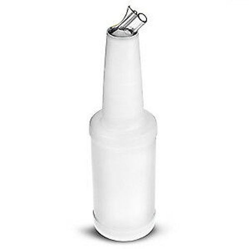 Store & Pour White - Save and Serve Pourer 1ltr - Cocktail Pourer, Drink Storage