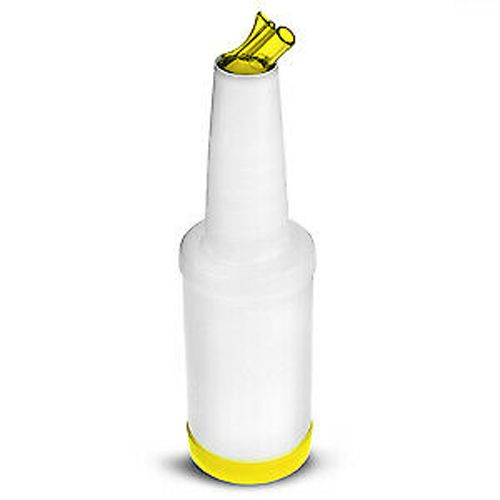 Store & Pour Yellow - Save and Serve Pourer 1ltr - Cocktail Pourer Drink Storage