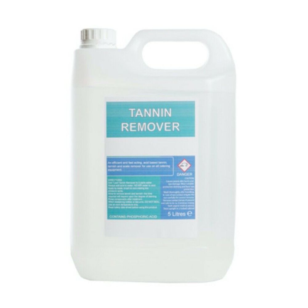 Tannin Stain Remover Liquid for Automatic Dishwashers - Coffee & Tea Stains - 5 Litres
