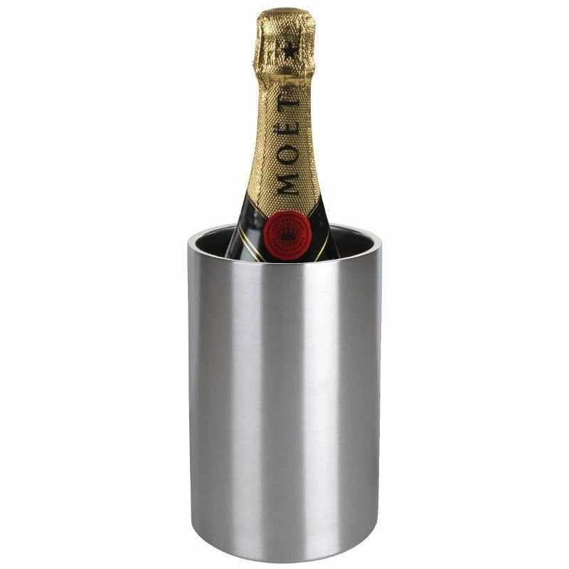 Wine Bottle Cooler Stainless Steel 2 Wine Bottle Cooler Stainless Steel - Image 2