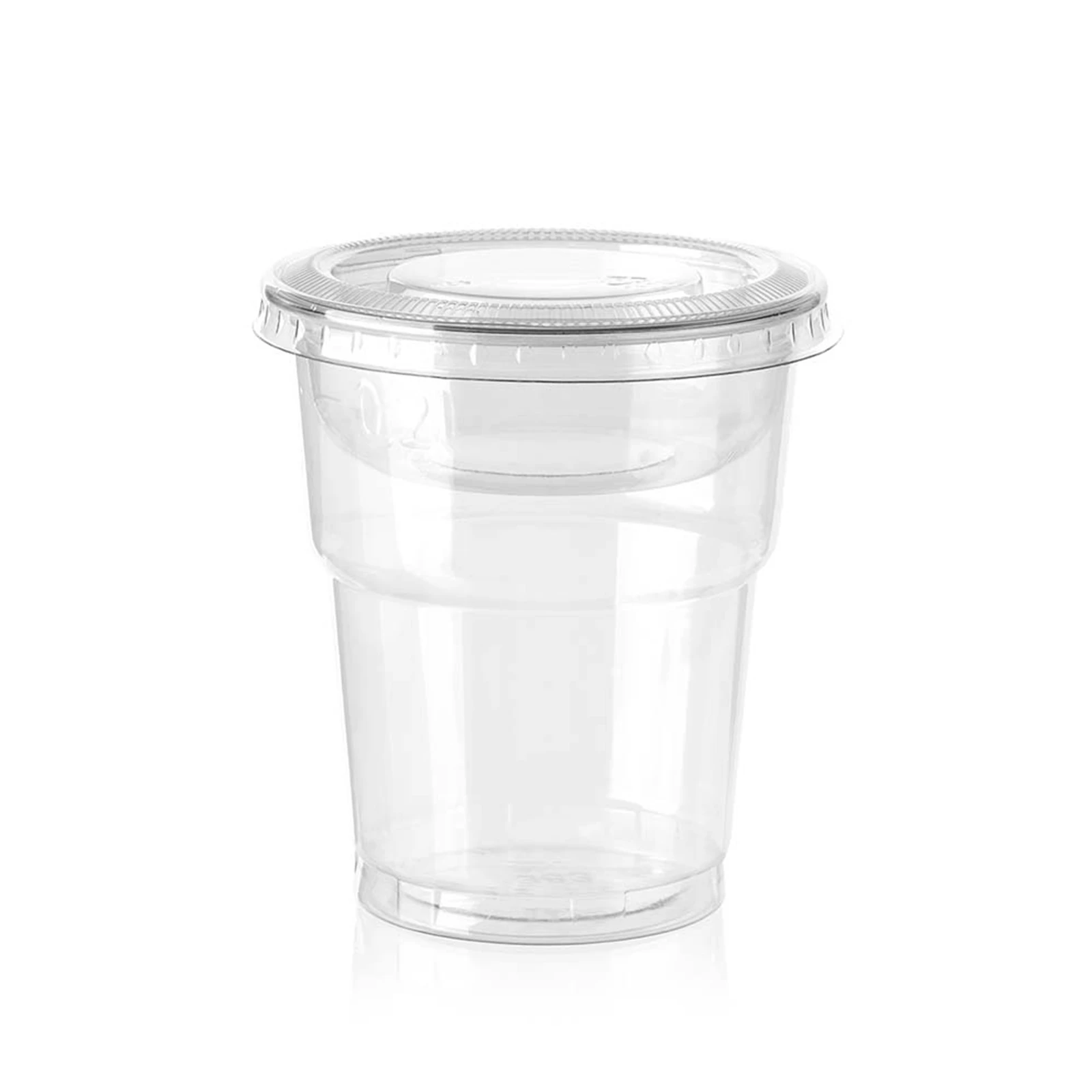 8oz RPET Clear Smoothie Cups 3 8oz Smoothie Cups