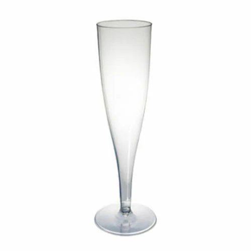 Disposable Plastic Champagne Flute - 160 ml 1 Disposable Plastic Champagne Flute