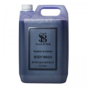 Luxury Body Wash Bergamot and Jasmine Fragrance By Syson and Ball - 5L