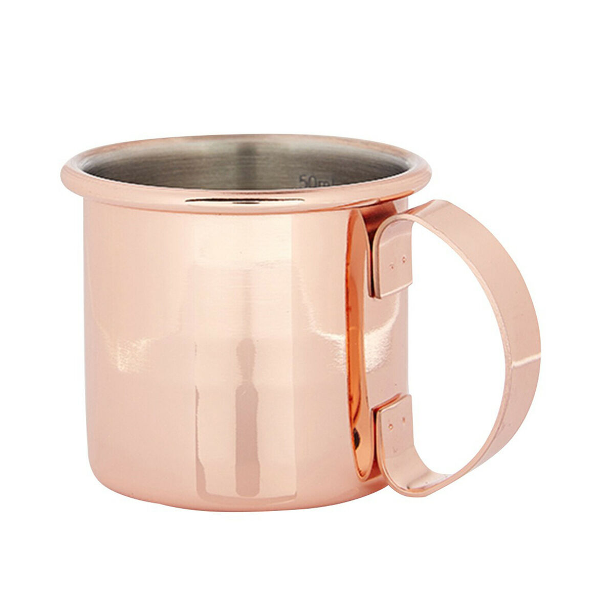 Copper Straight Jigger Mug