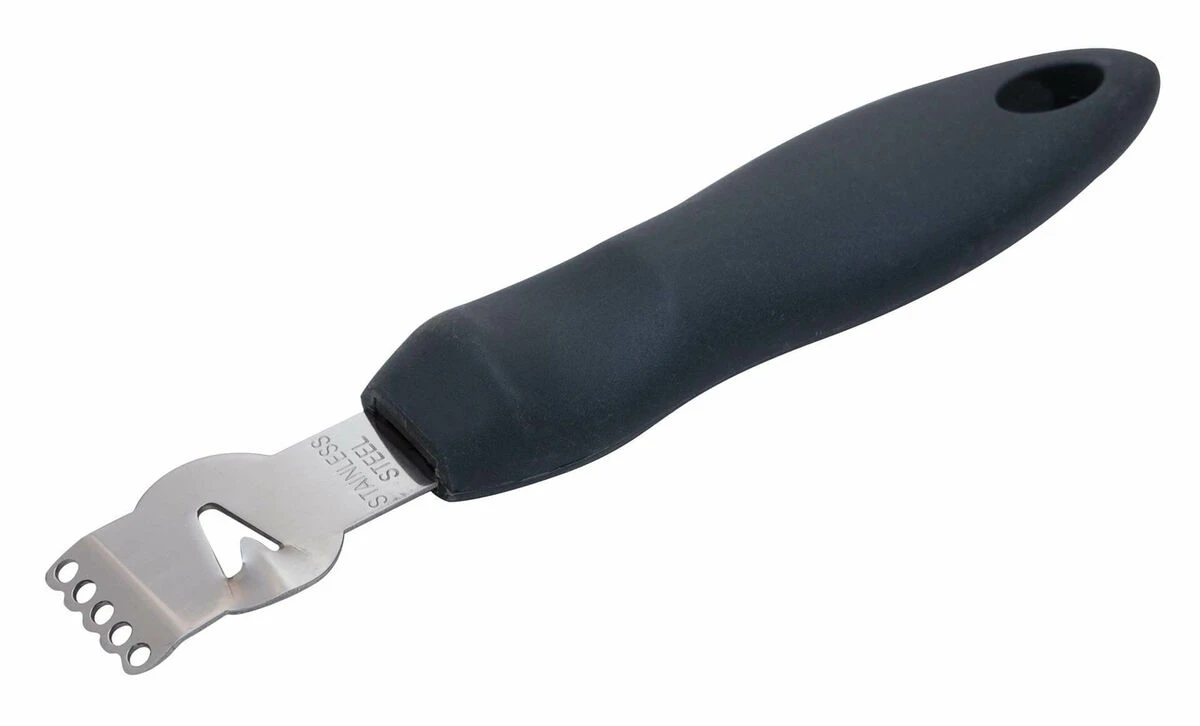 Professional Stainless Steel Zester And Canele Cutter 1 canele cutter