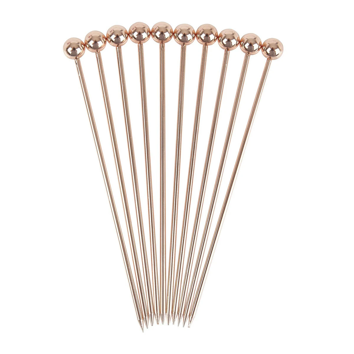Ball Cocktail Garnish Picks Copper 1 cocktail garnishes