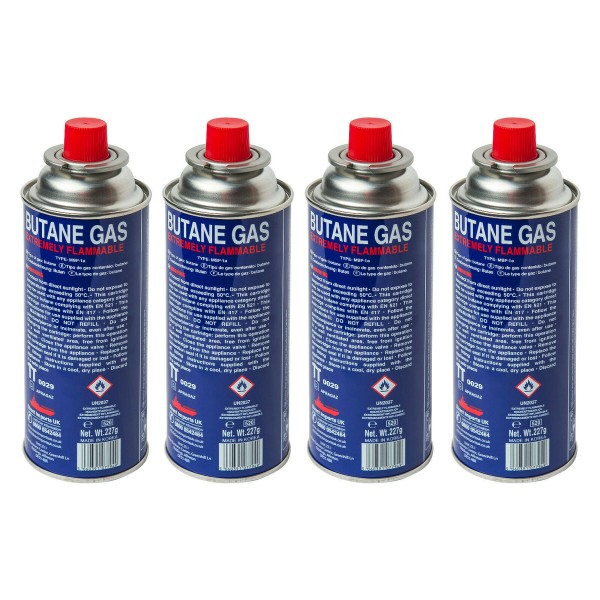 BUTANE GAS BOTTLES CANISTERS