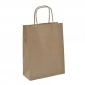 Kraft Brown Ribbed Paper Bags