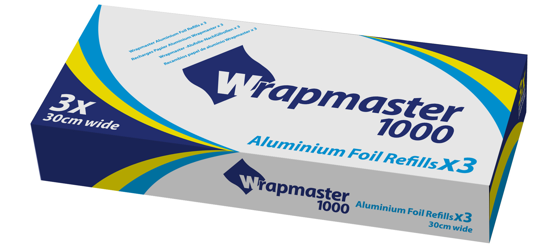Wrapmaster 1000 Aluminium Foil Refill - Pack of 3