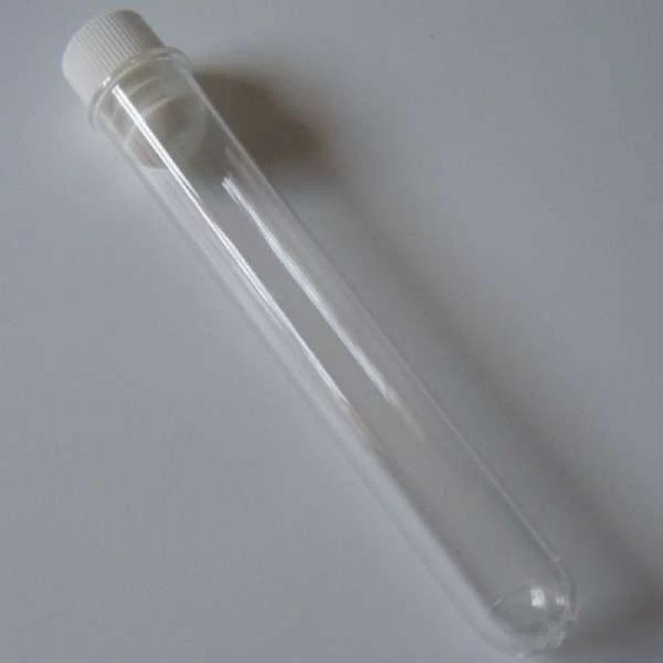 Clear Plastic Test Tubes & Caps 150 x 16mm (20ml) 4 Clear Plastic Test Tubes & Caps 150 x 16mm (20ml) - Image 4