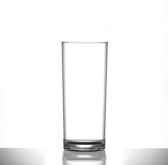 Elite Premium 10oz HiBall Clear CE Nucleated - Case of 36