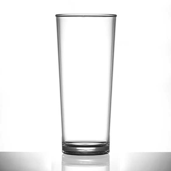 Elite Premium 20oz Pint Clear CE Nucleated - Case of 24