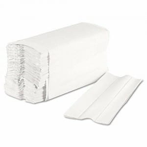 White C Fold Paper Hand Towels - 2 Ply