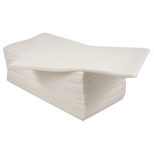 White 2ply Dinner Napkins 40cm x 40cm - 8 Fold