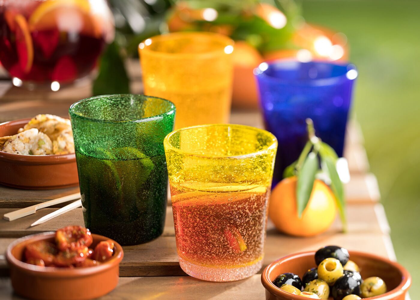 Partido Blue 9.5oz (27cl) - Pack of 6 2 Partido Blue 9.5oz (27cl) - Pack of 6 - Image 2