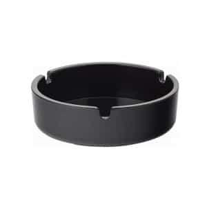 Black Melamine Ashtray 4" (10cm) - Pack of 10