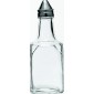 Square Vinegar Bottle Stainless Steel Top