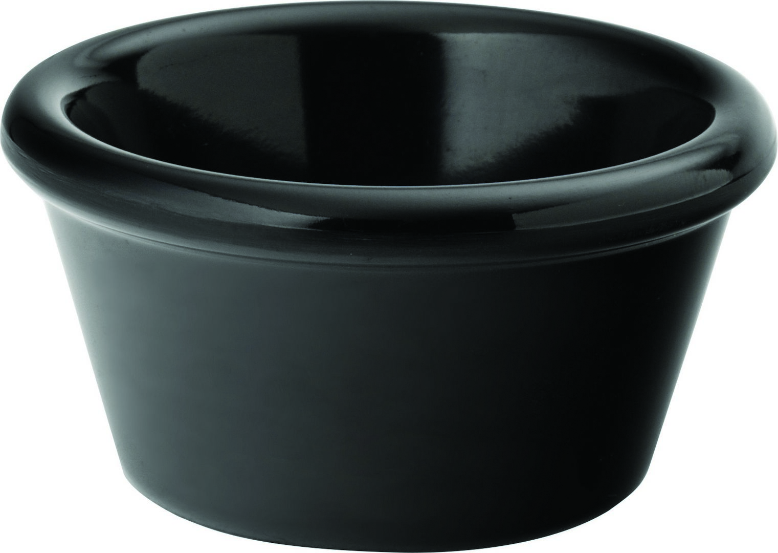 Plain Black Ramekin 2oz (6cl) - Pack of 72