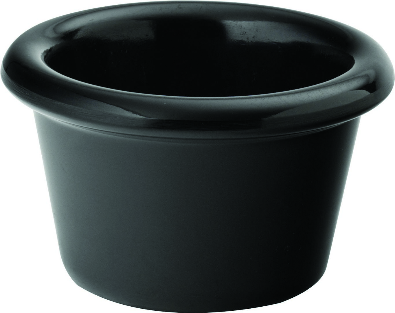 Plain Black Ramekin 1.5oz (4cl) - Pack of 48