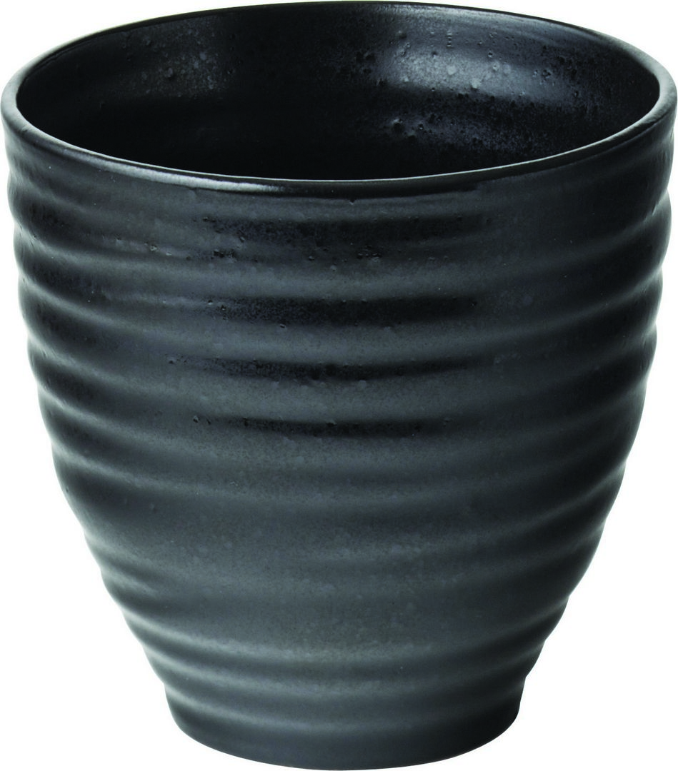 Tribeca Ebony Chip Pot 11oz (30cl) - Pack of 6