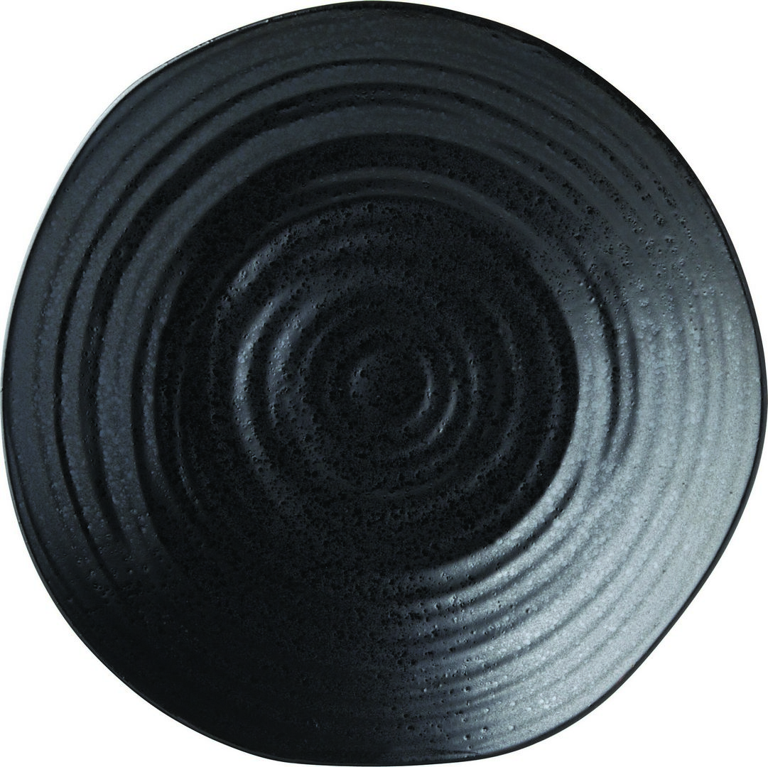 Tribeca Ebony Plate  8.25" (21cm) - Pack of 6