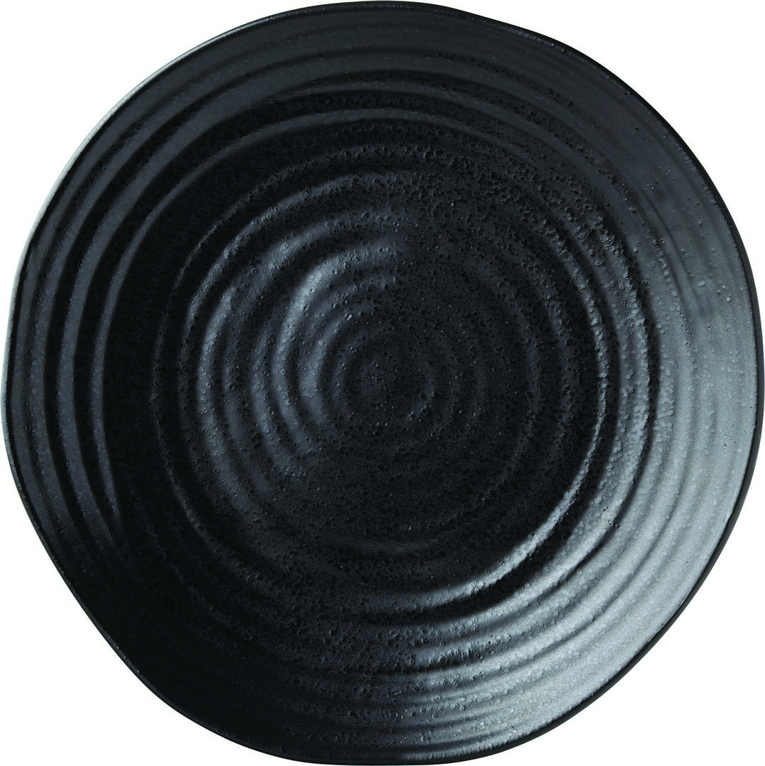 Tribeca Ebony Plate 11" (28cm) - Pack of 6