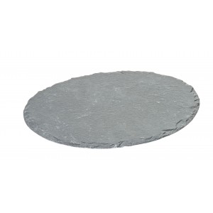 Ovoid Slate Platter 8.5 x 7" (22 x 18cm)
