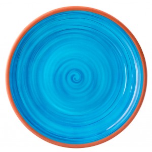 Calypso Blue Plate 14"