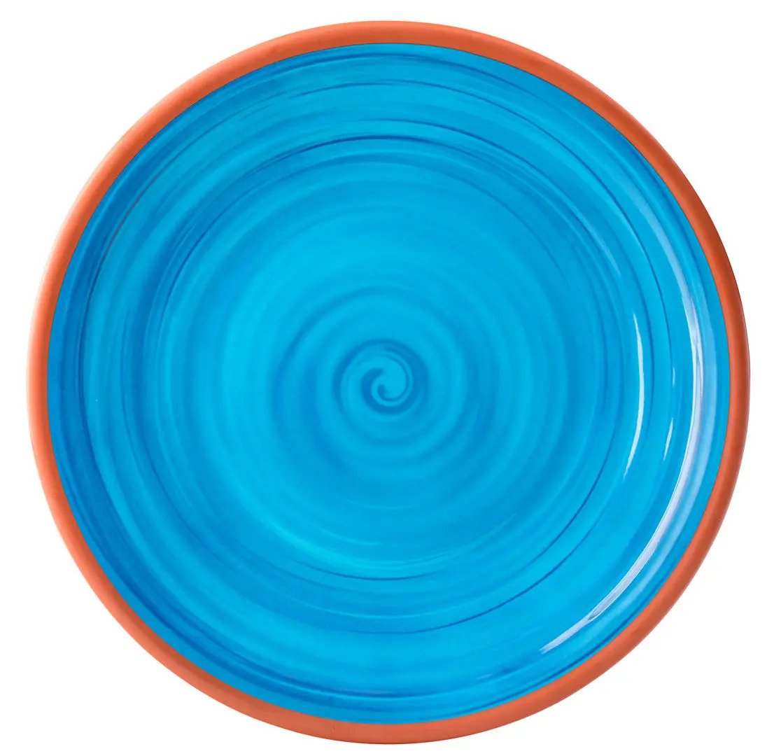 Calypso Blue Plate 14" - Pack of 24 1 blue plate