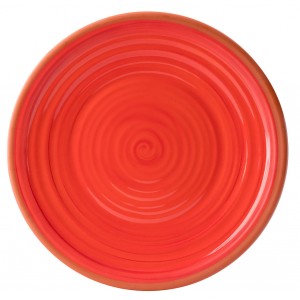 Calypso Red Plate 14"