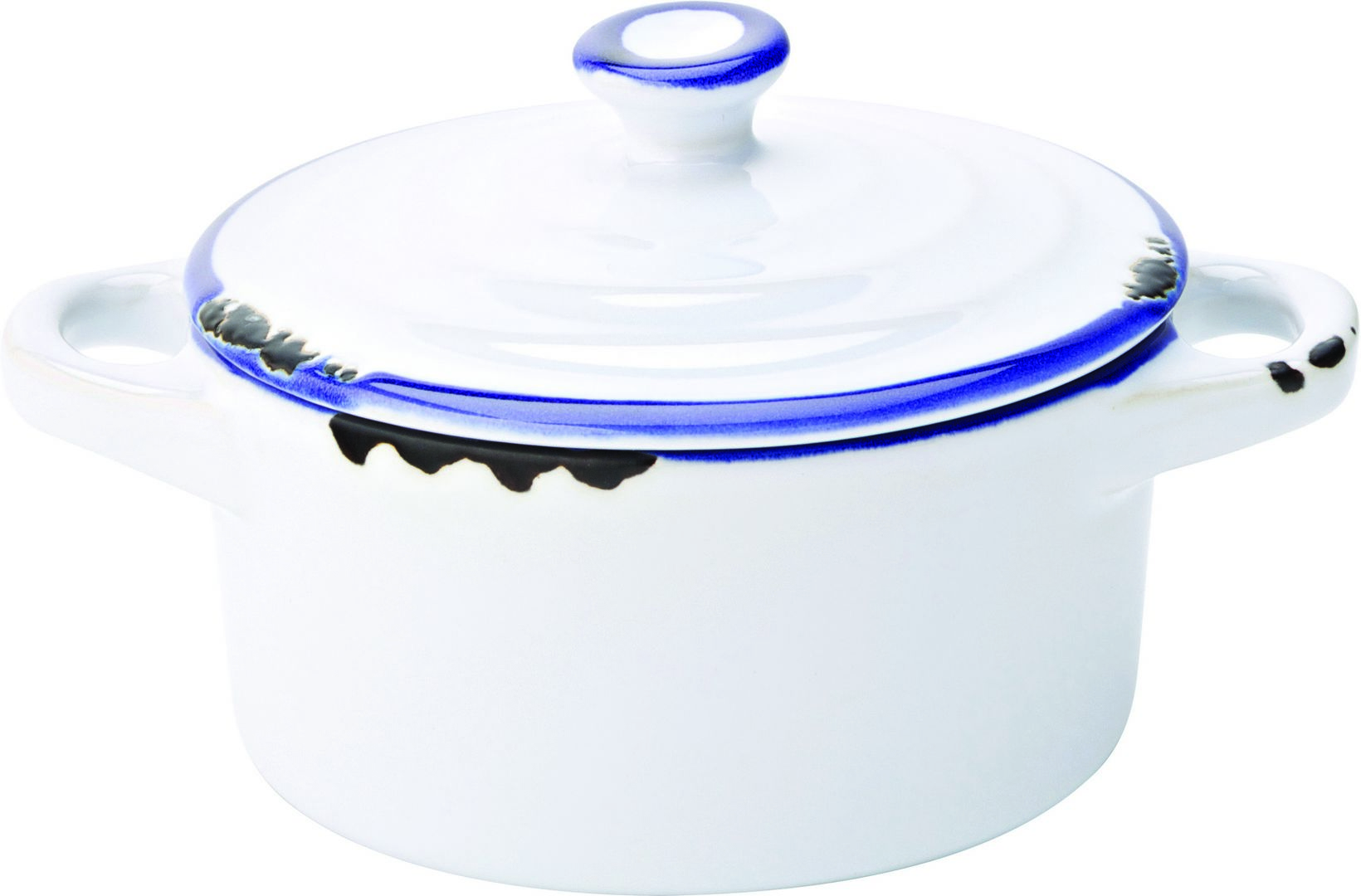 Avebury Blue Mini Casserole 4" (10.5cm) 8.75oz - Pack of 12