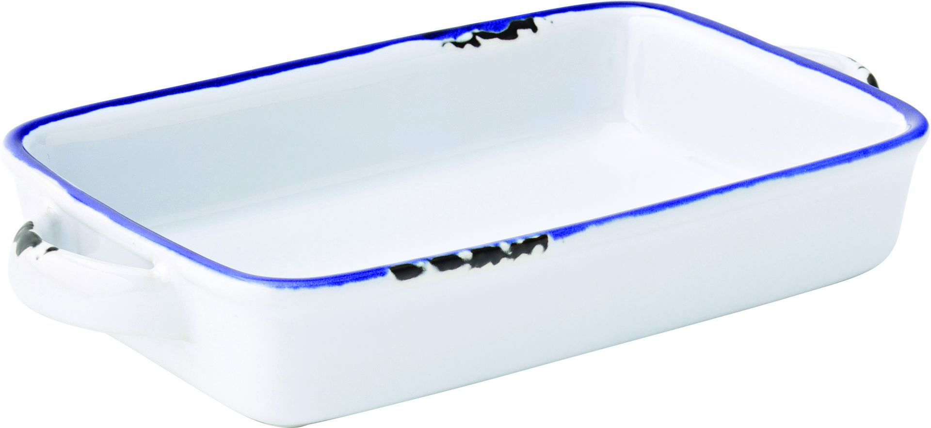 Avebury Blue Small Rectangular Dish 6.75" (17.5cm) - Pack of 12