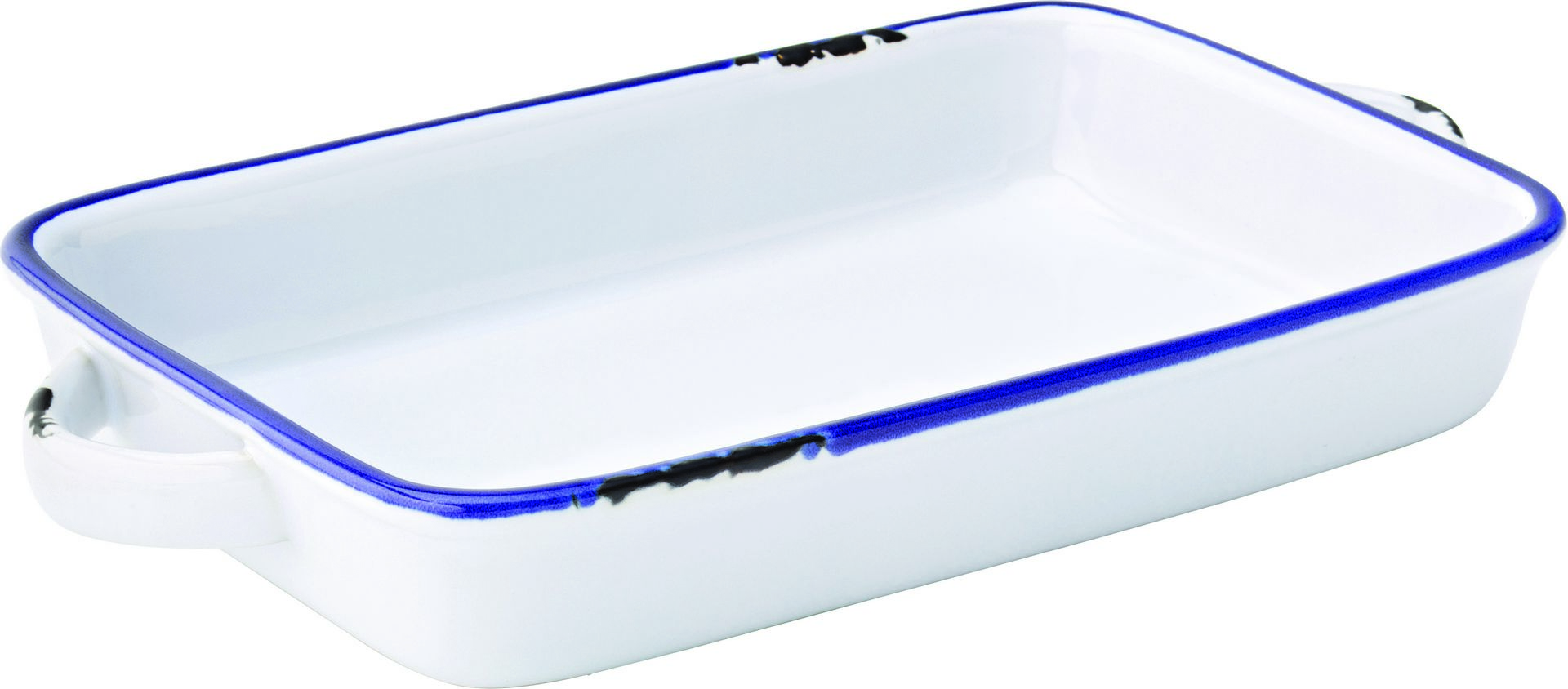 Avebury Blue Large Rectangular Dish 8.5" (22cm) - Pack of 12