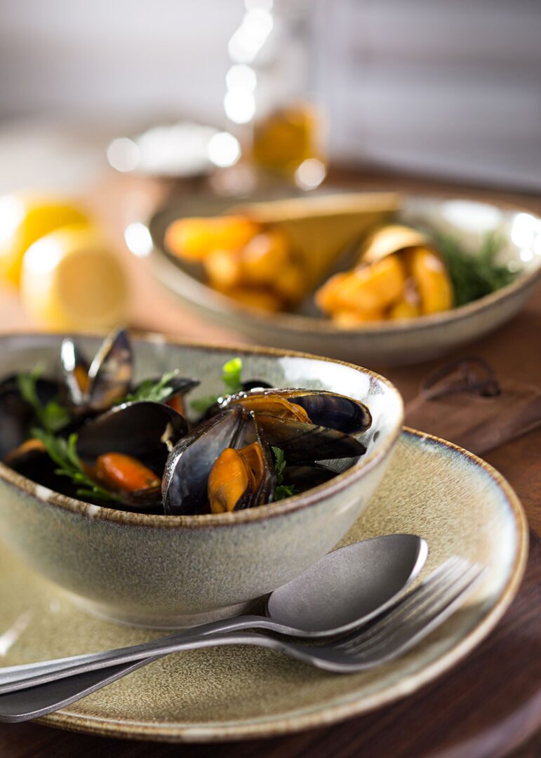 Lichen Plate 9.75" (25cm) - Pack of 6 2 Lichen Plate 9.75" (25cm) - Pack of 6 - Image 2