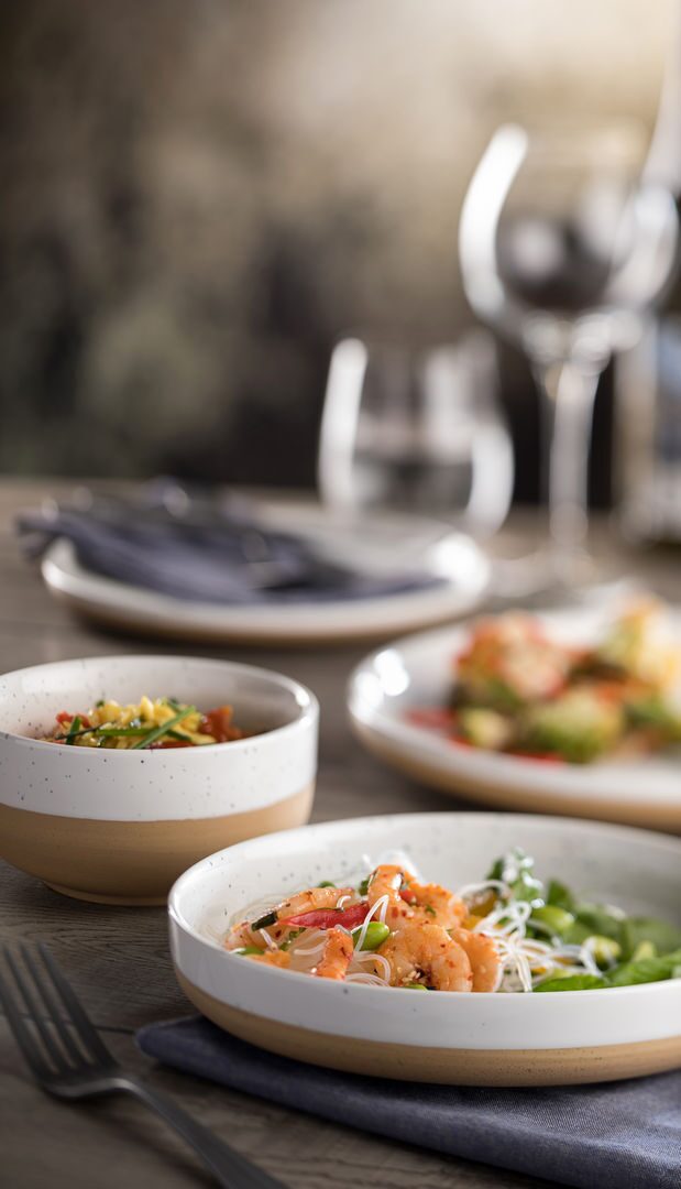 Raw White Plate 8" (20cm) - Pack of 6 2 Raw White Plate 8" (20cm) - Pack of 6 - Image 2