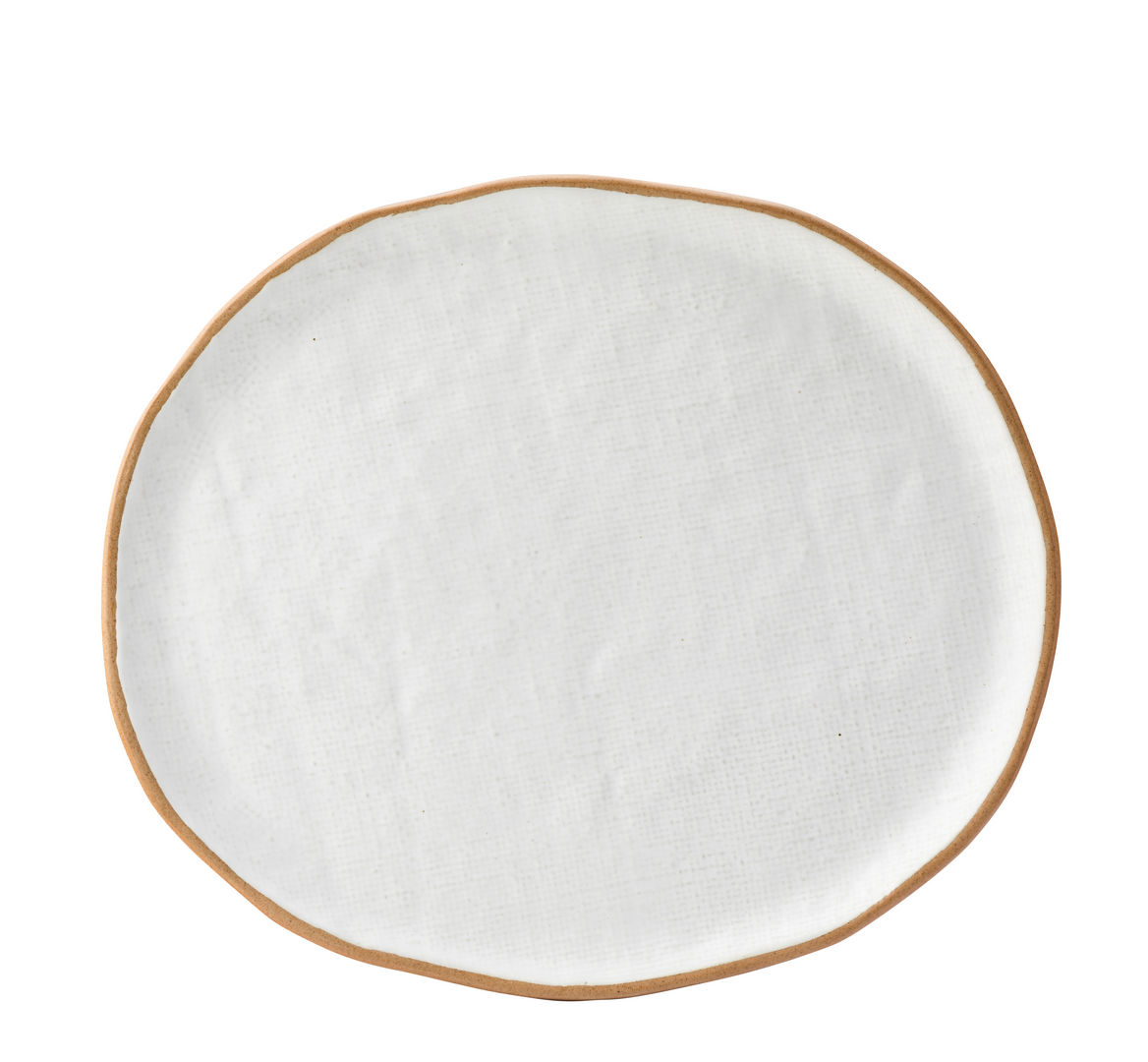 Hessian Plate 11.5" x 10" (29cm x 25cm) - Pack of 6