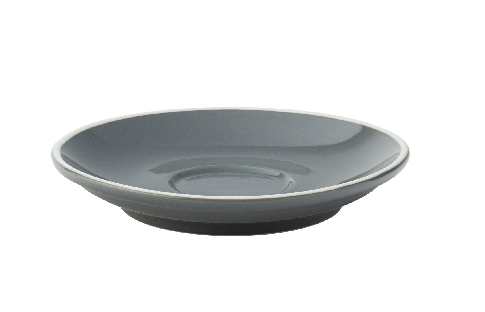 Barista Espresso Grey Saucer 4.5" (11.5cm) - Pack of 12