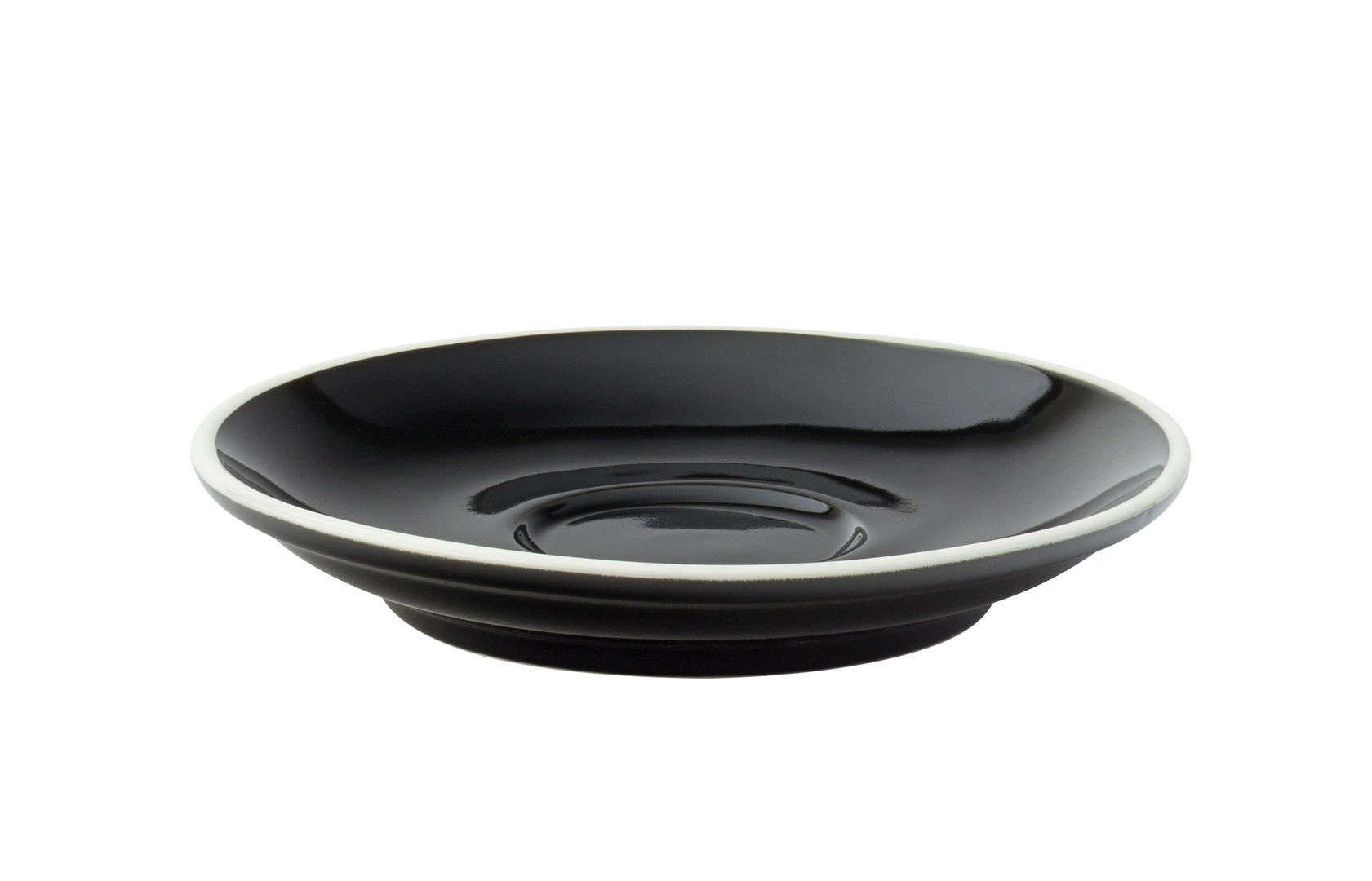 Barista Espresso Black Saucer 4.5" (11.5cm) - Pack of 12