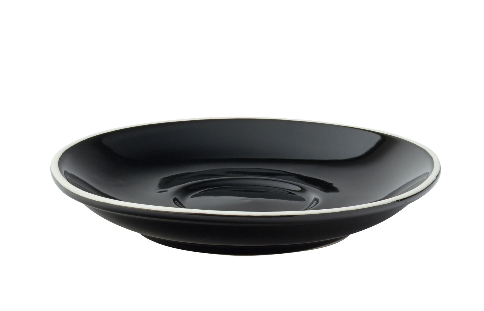 Barista Black Saucer 5.5" (14cm) - Pack of 12
