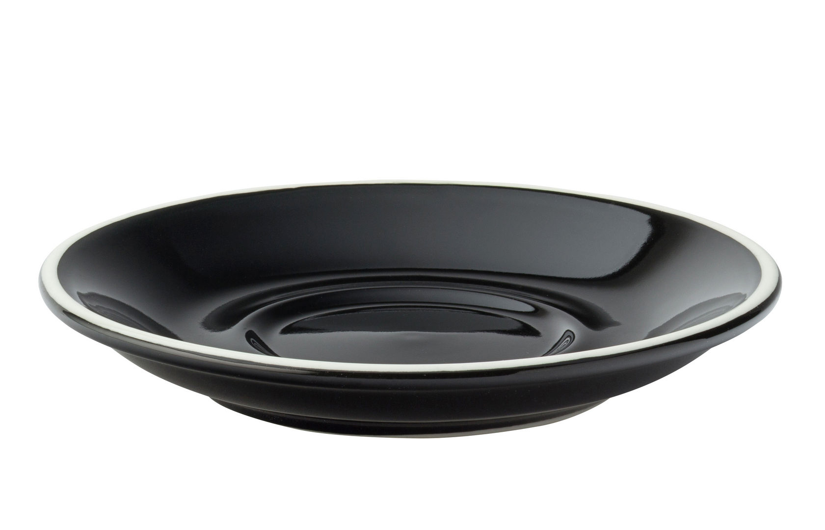 Barista Black Saucer 6" (15cm) - Pack of 6