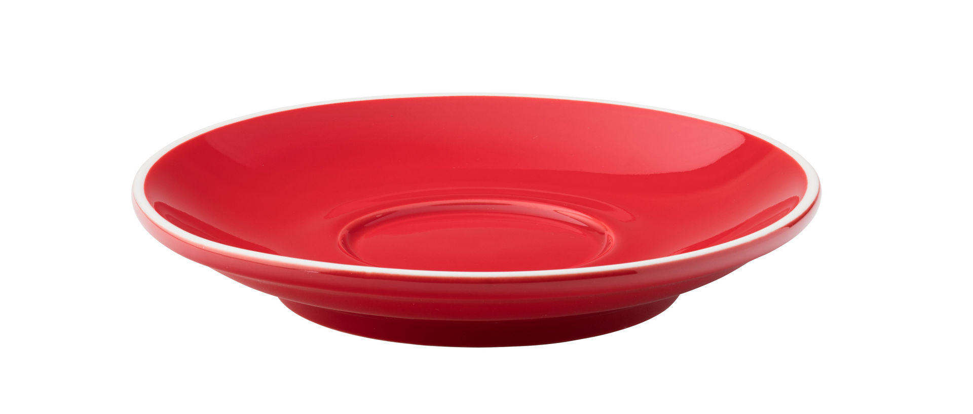 Barista Red Saucer 6" (15cm) - Pack of 6
