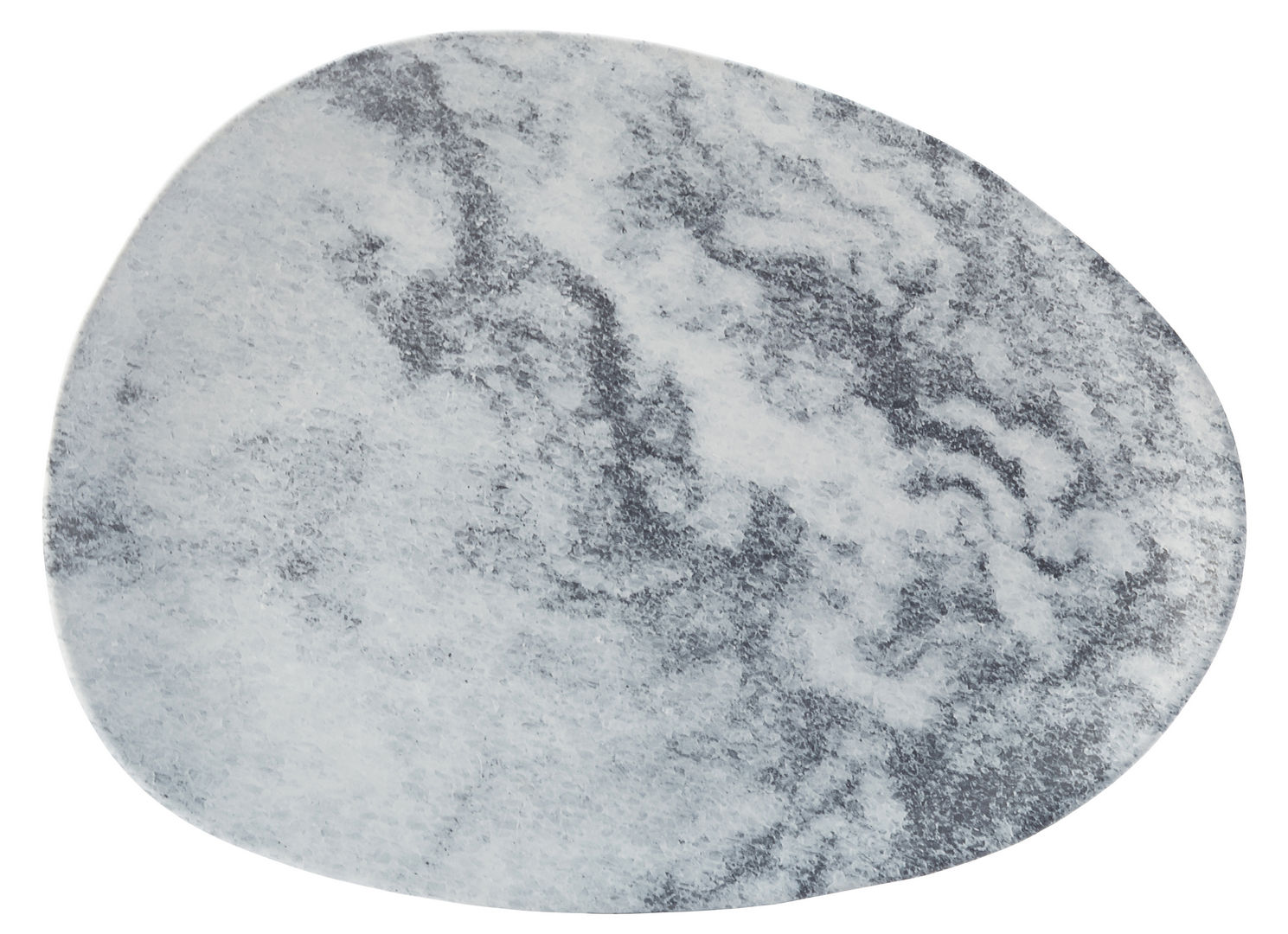 Pebble Platter 16 x 11.75" (41 x 30cm) - Grey - Pack of 6